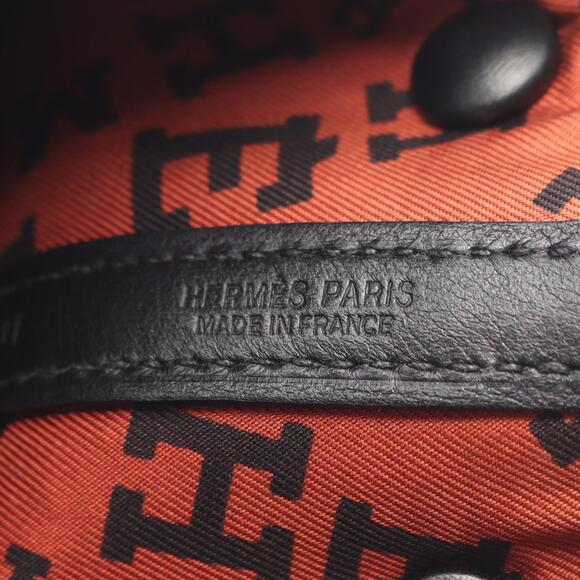 Hermes Hermès Garden Twilly TTPM Handbag, Leather, Swift Women's, Black - Picture 4 of 15